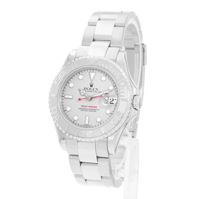 Rolex Yacht-Master 35 168622 Silver Dial 35