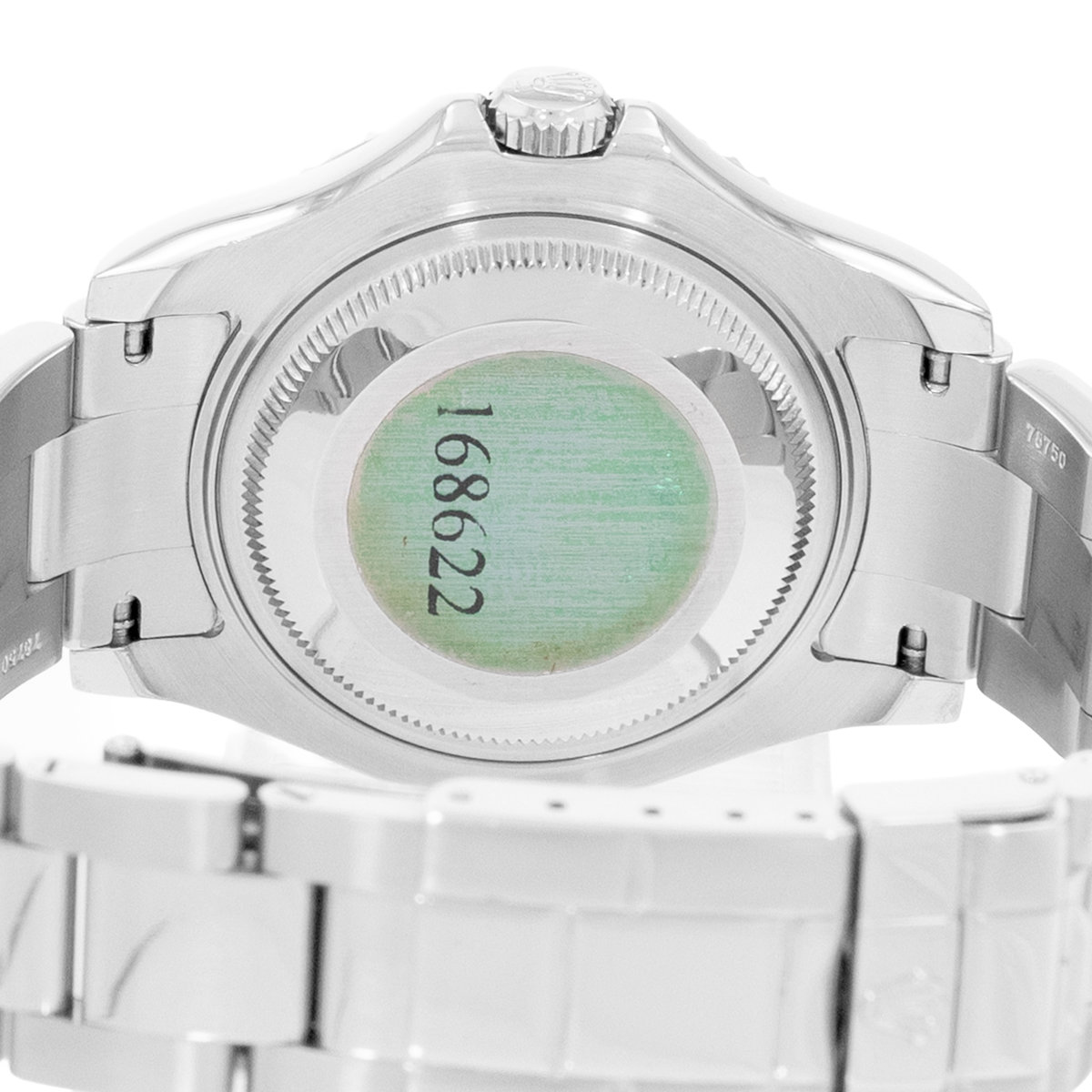 Rolex Yacht-Master 35 168622 Silver Dial 35