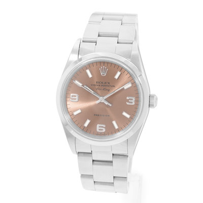 Rolex Air King 34 14000 Brown Dial 34