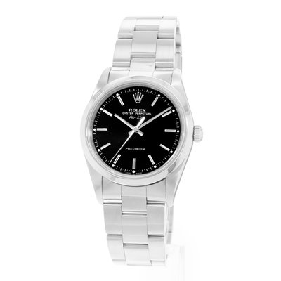 Rolex Air King 34 14000 Black Dial 34
