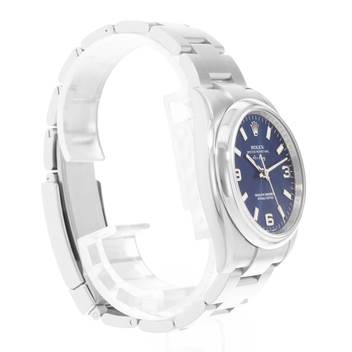 Rolex Oyster Perpetual 34 114200 Blue Dial 34