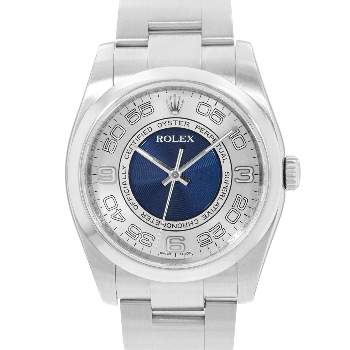 Rolex Oyster Perpetual 36 116000 Silver Dial 36