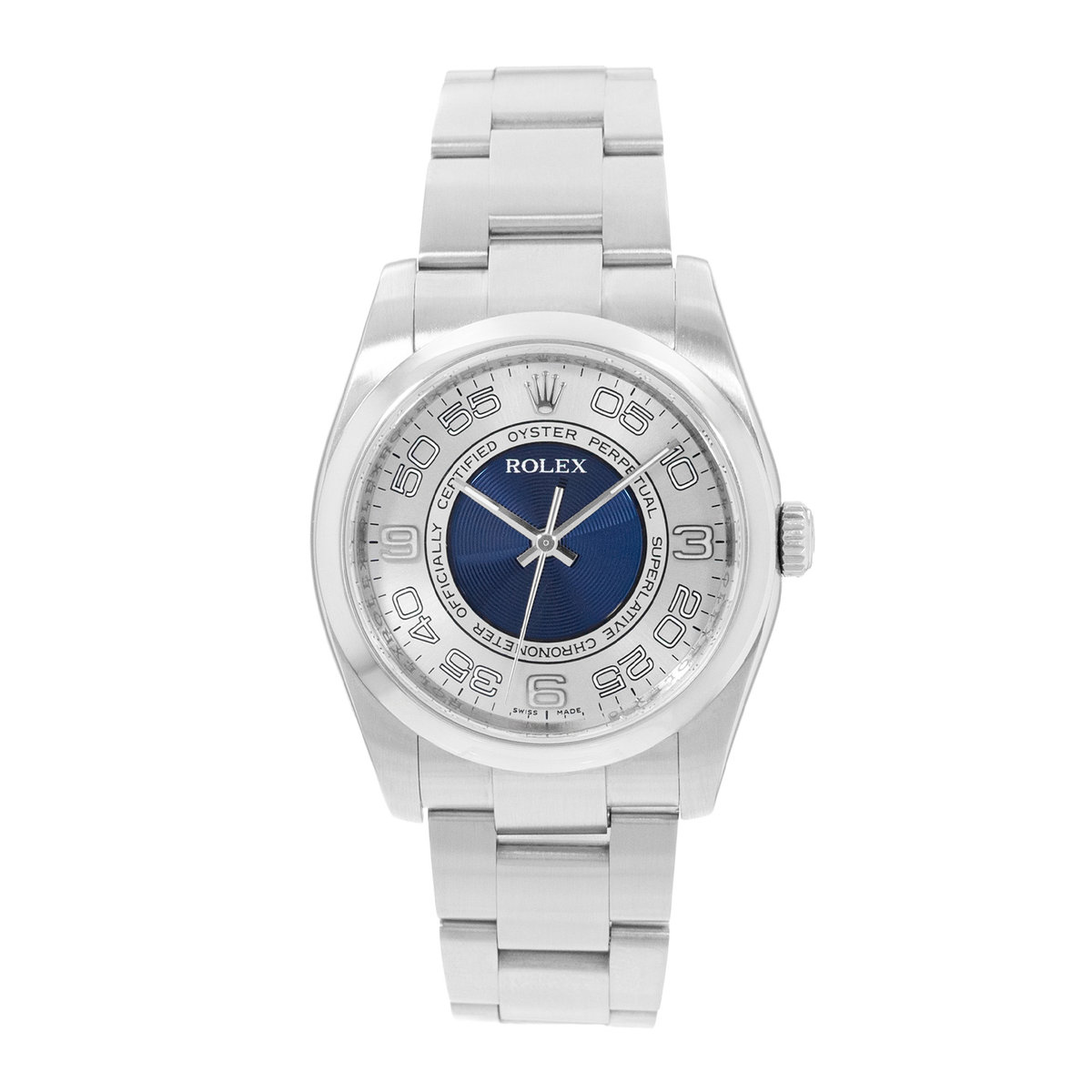 Rolex Oyster Perpetual 36 116000 Silver Dial 36