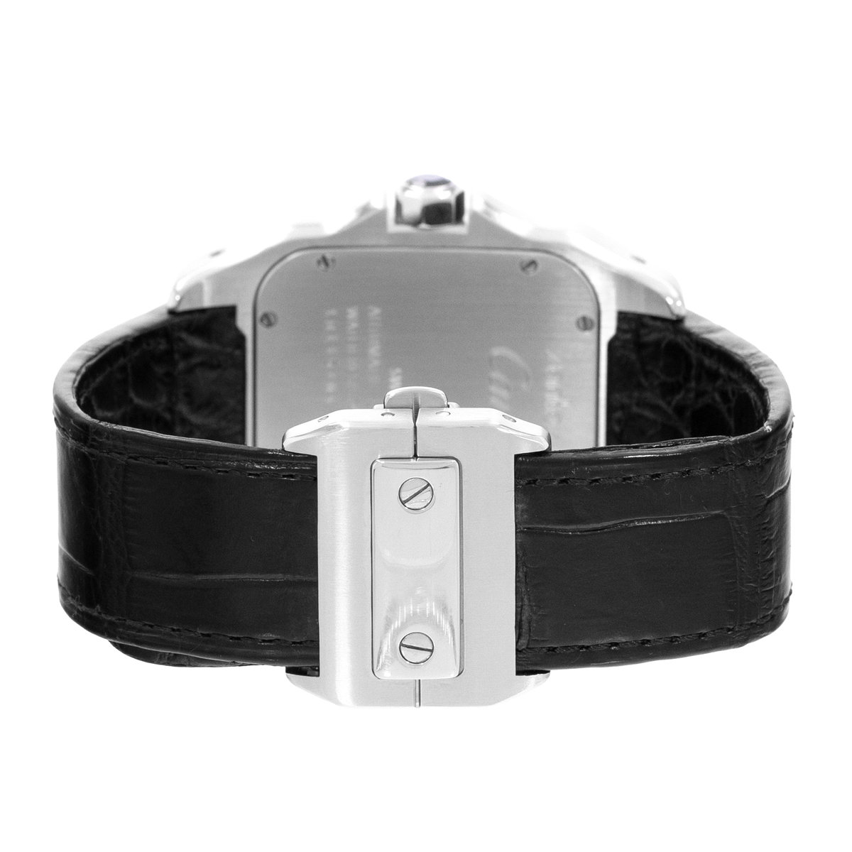 Cartier Santos 100 W20073X8 2656 Silver Dial 41