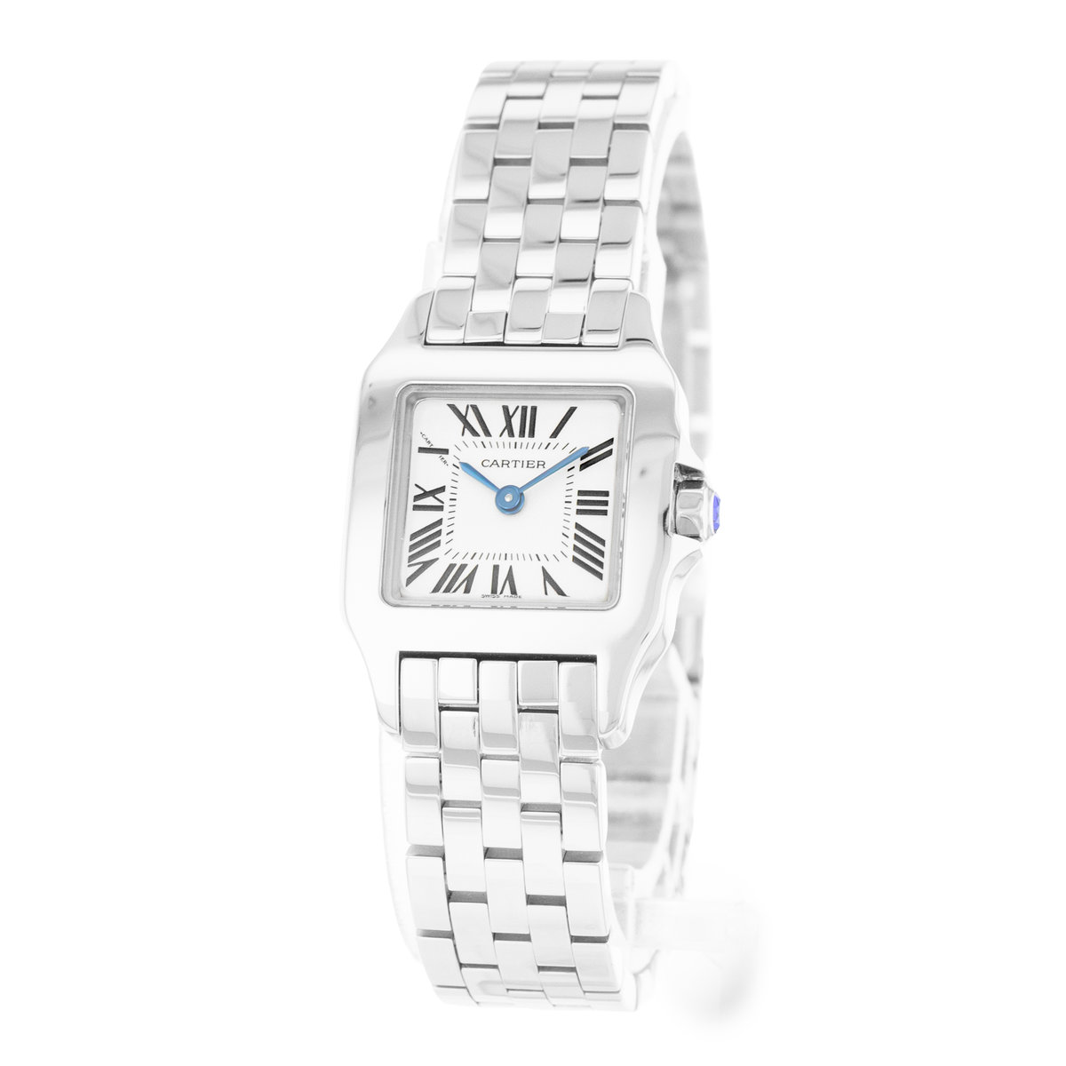 Cartier Santos Demoiselle W25064Z5 2698 Silver Dial 20