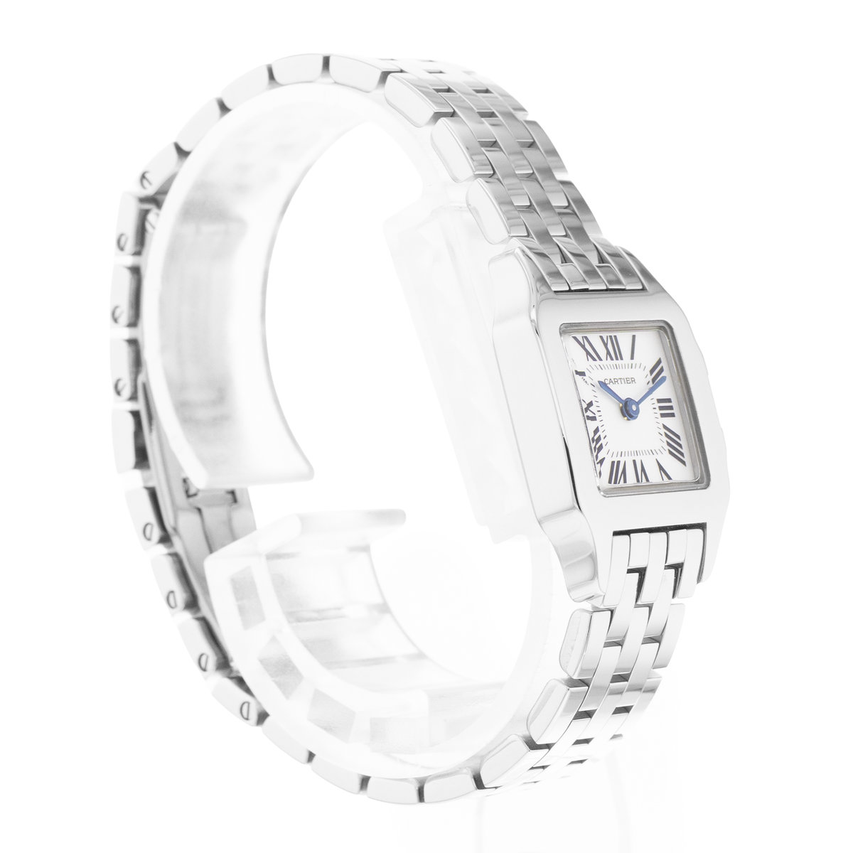 Cartier Santos Demoiselle W25064Z5 2698 Silver Dial 20