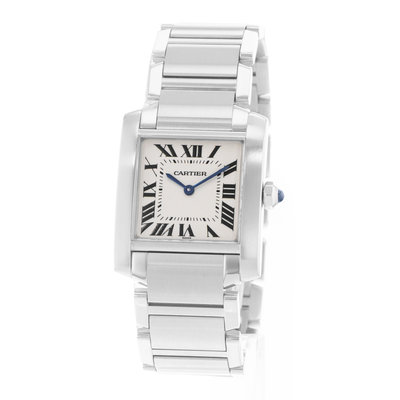 Cartier Tank Francaise W51003Q3 2301 Silver Dial 25