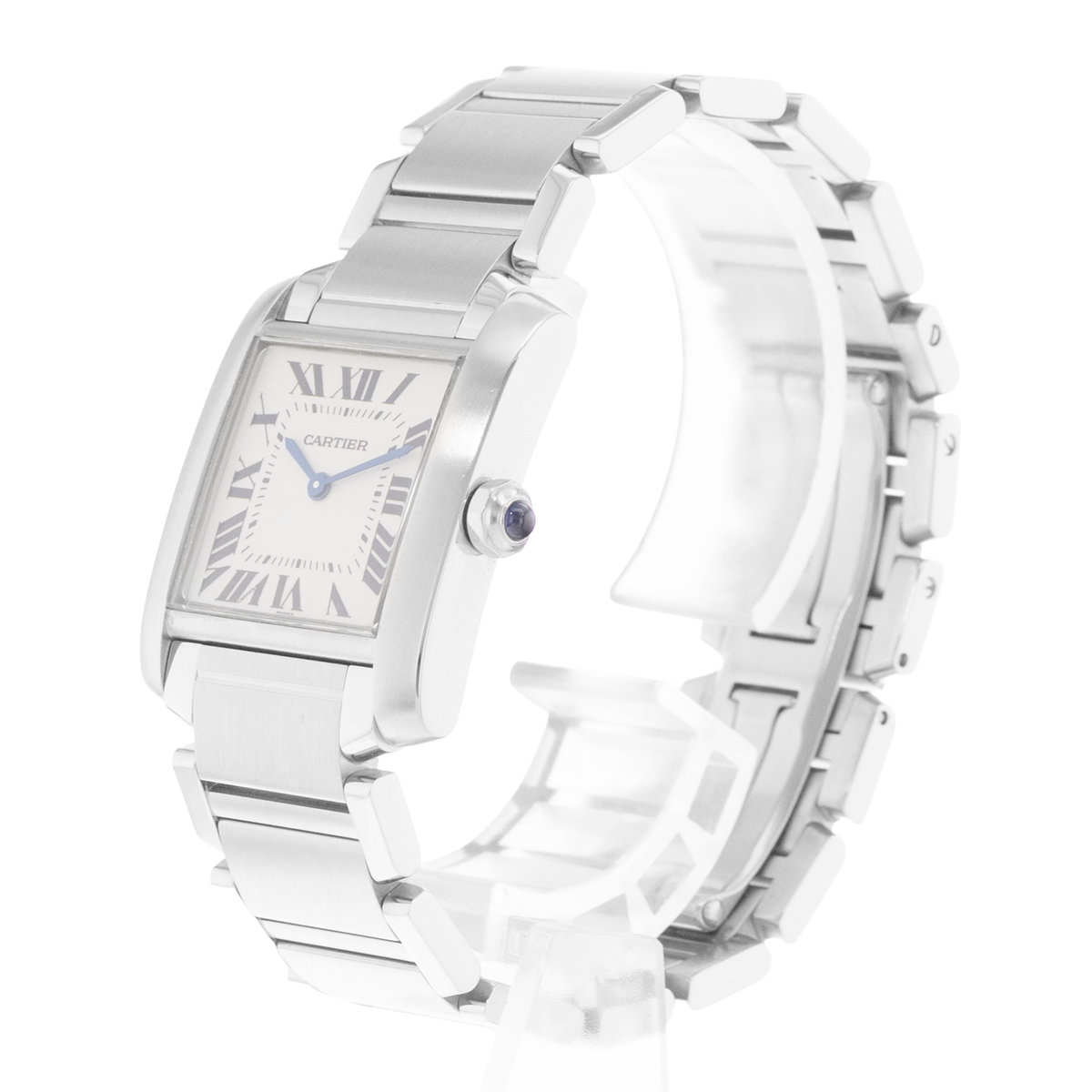 Cartier Tank Francaise W51003Q3 2301 Silver Dial 25