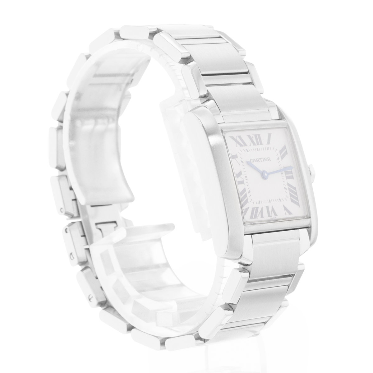 Cartier Tank Francaise W51003Q3 2301 Silver Dial 25
