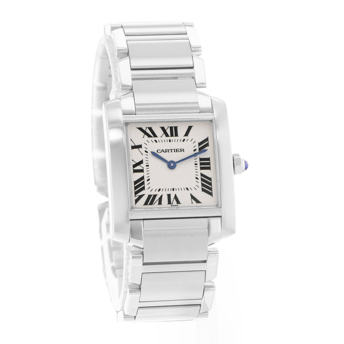 Cartier Tank Francaise W51003Q3 2301 Silver Dial 25