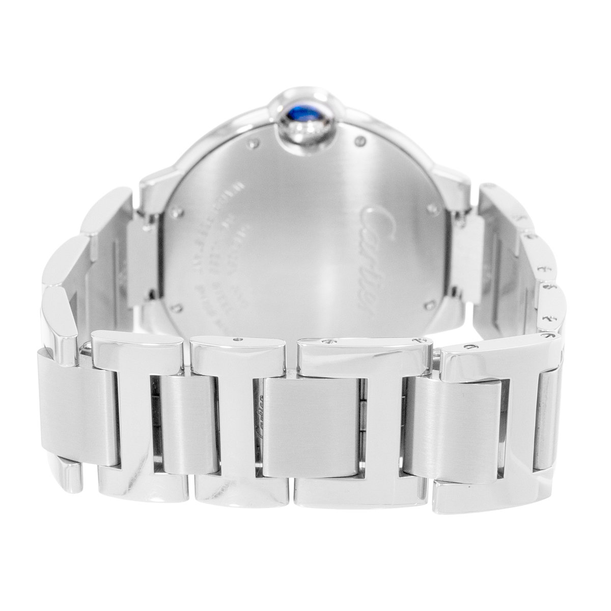 Cartier Ballon Bleu 36mm W69011Z4 3005 Silver Dial 36