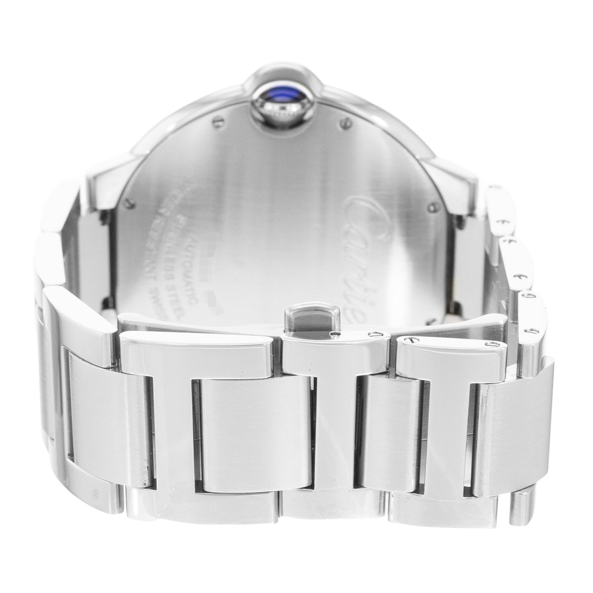 Cartier Ballon Bleu 42mm W69012Z4 3001 Silver Dial 43