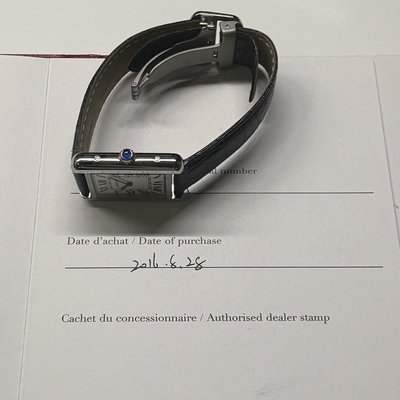 Cartier Tank Solo