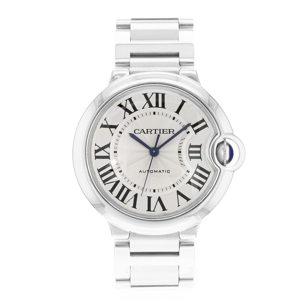 Cartier Ballon Bleu 36mm W6920046 3284 Silver Dial 36