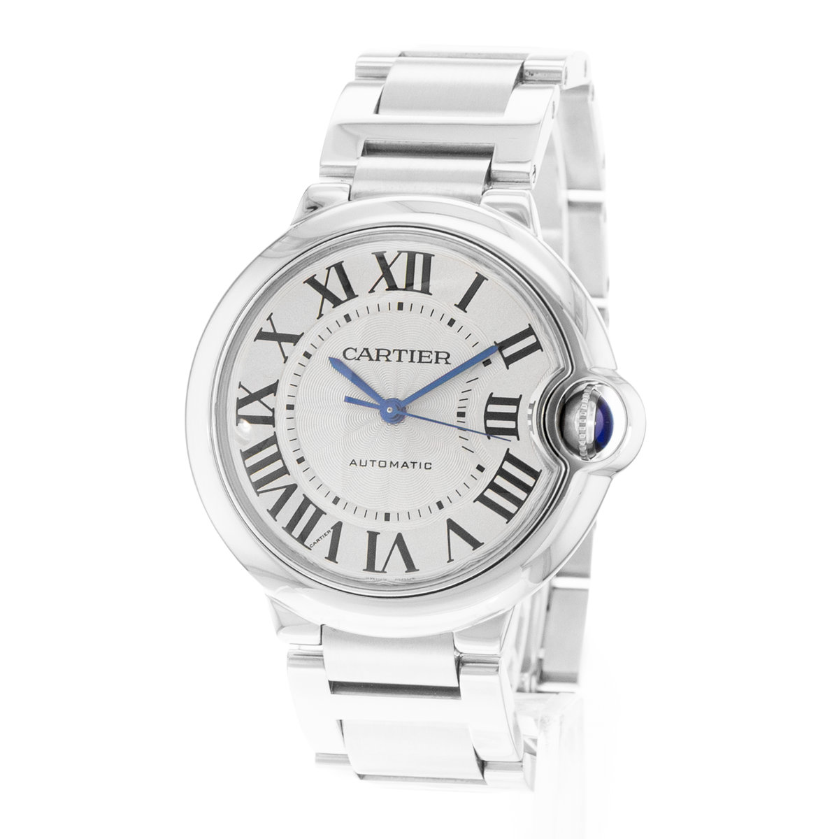 Cartier Ballon Bleu 36mm W6920046 3284 Silver Dial 36