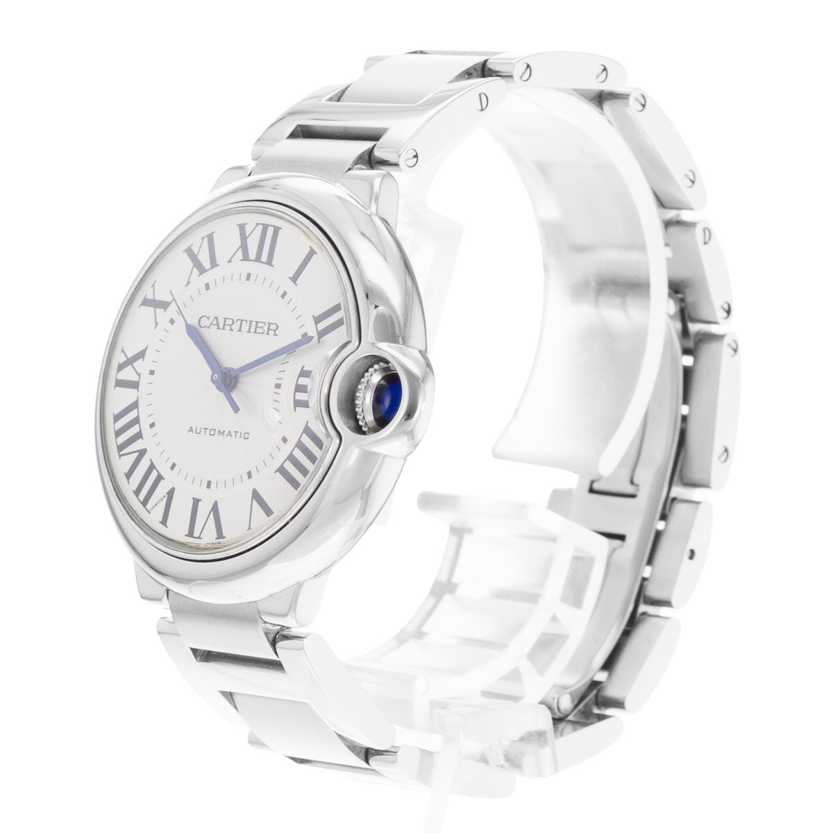 Cartier Ballon Bleu 36mm W6920046 3284 Silver Dial 36
