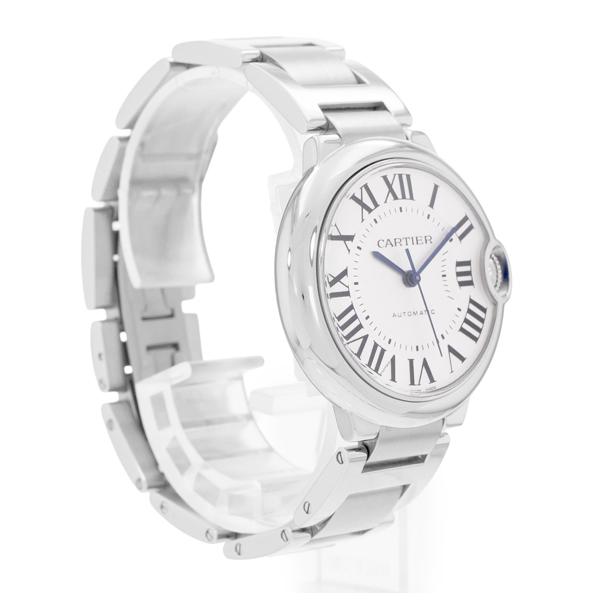 Cartier Ballon Bleu 36mm W6920046 3284 Silver Dial 36