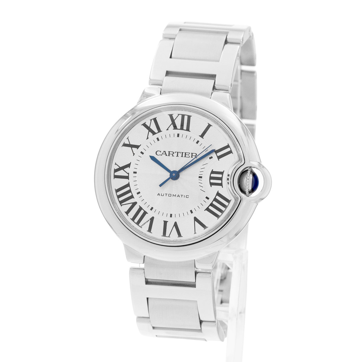 Cartier Ballon Bleu 36mm W6920046 3284 Silver Dial 36