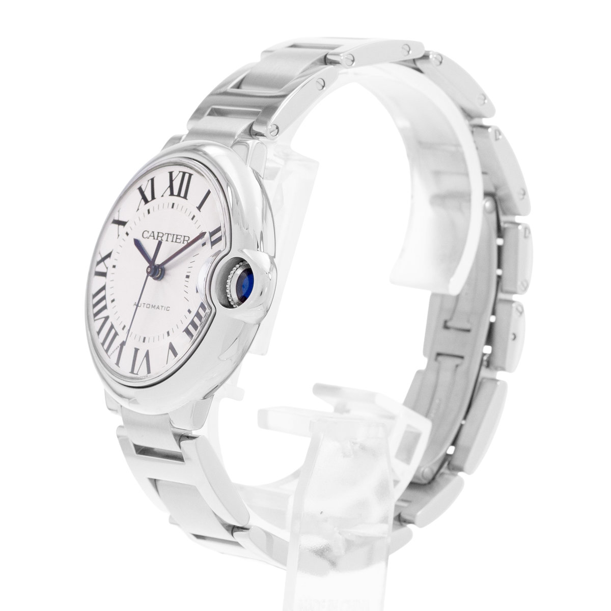 Cartier Ballon Bleu 36mm W6920046 3284 Silver Dial 36