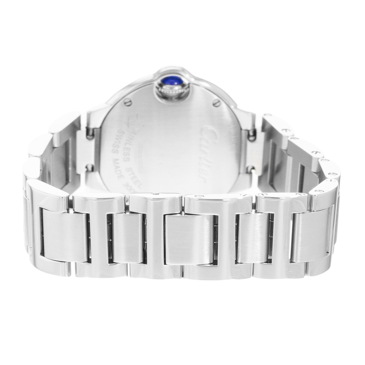 Cartier Ballon Bleu 28mm WE902073 3009 Silver Dial 28