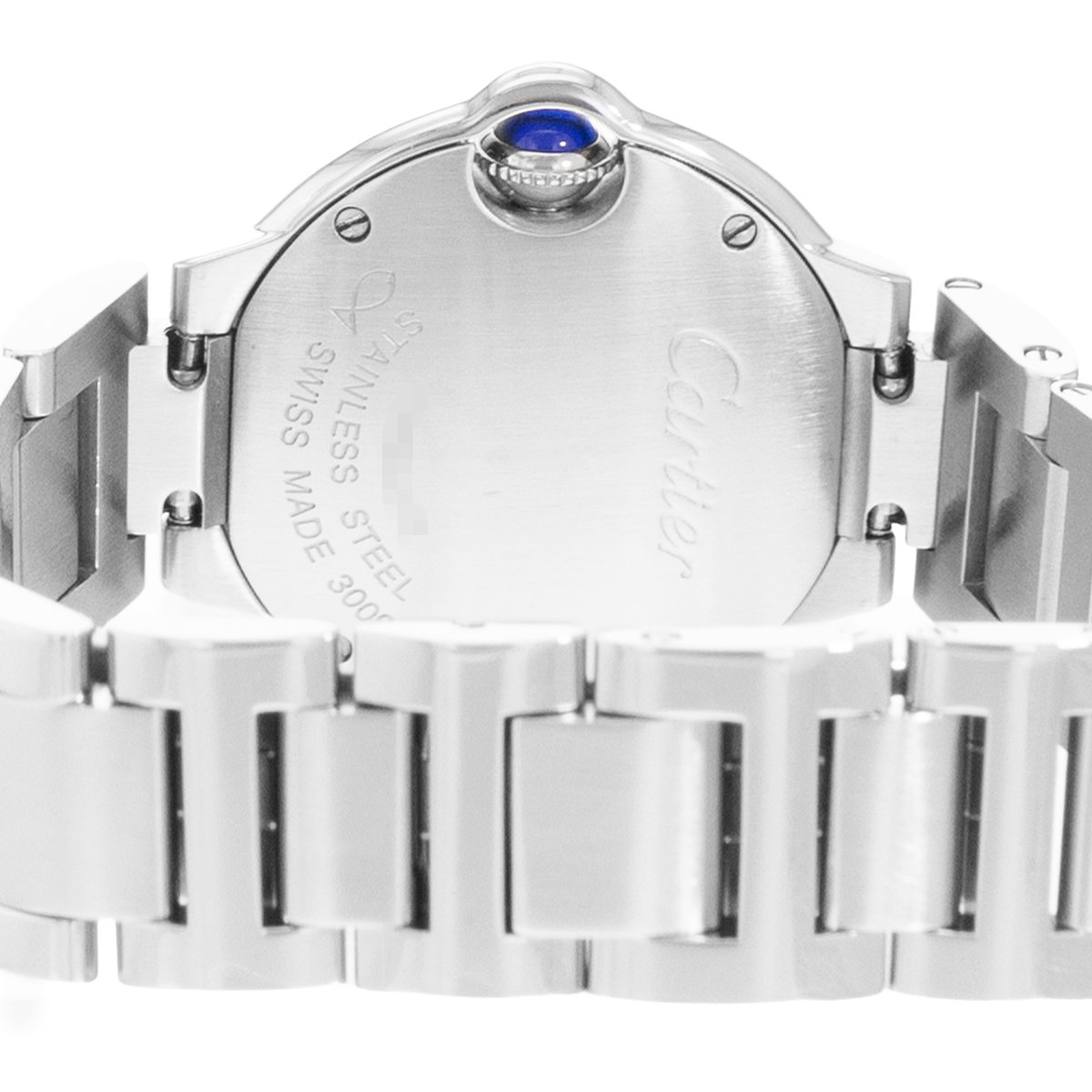 Cartier Ballon Bleu 28mm WE902073 3009 Silver Dial 28