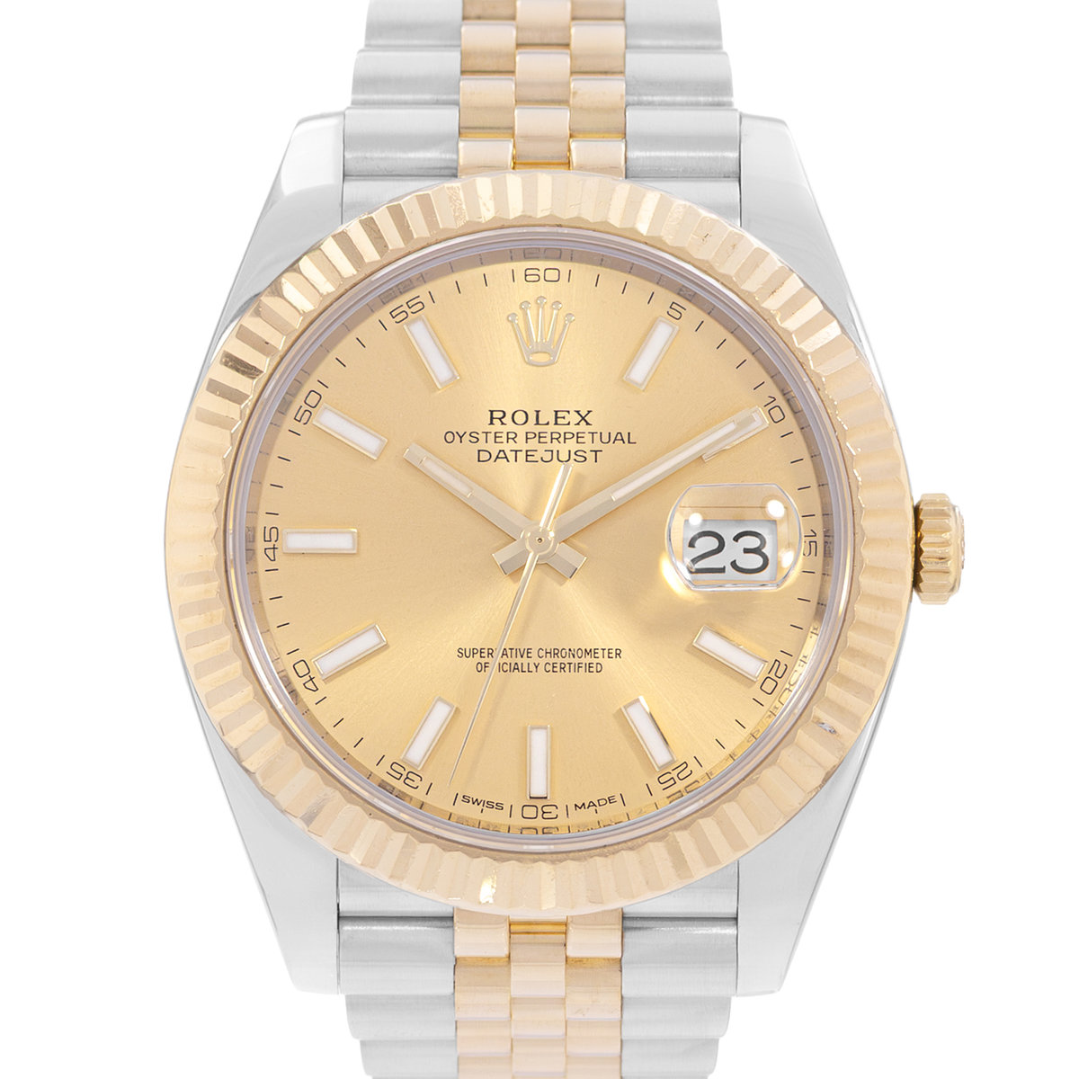 Rolex Datejust 126333 Champagne Dial 41