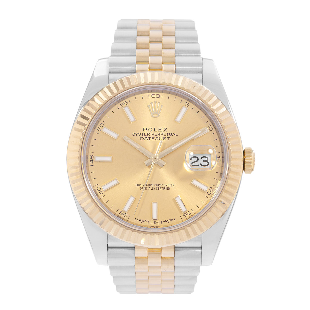 Rolex Datejust 126333 Champagne Dial 41