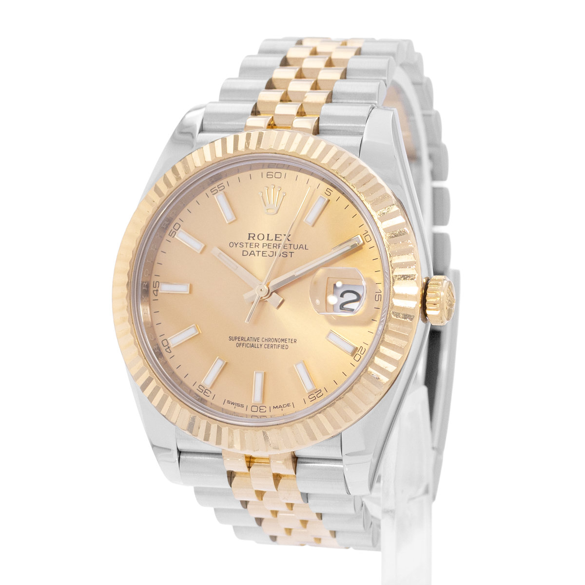 Rolex Datejust 126333 Champagne Dial 41