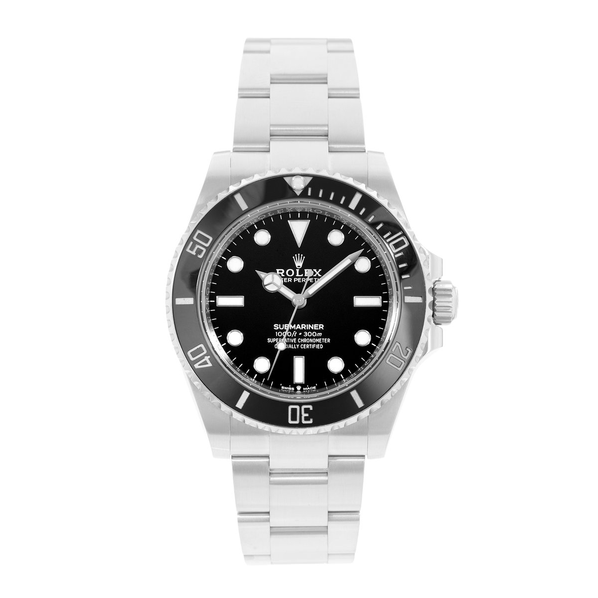 Rolex Submariner No Date 124060 Black Dial 41