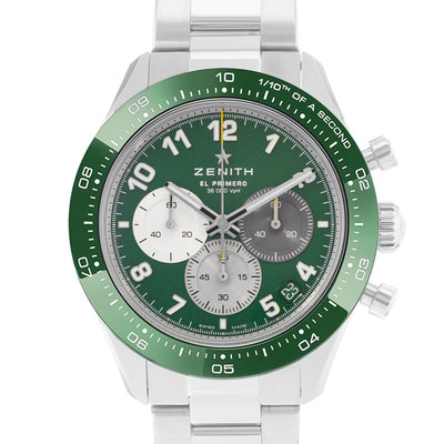 Zenith Chronomaster Sport 03.3117.3600/56.M3100 Green Dial 41