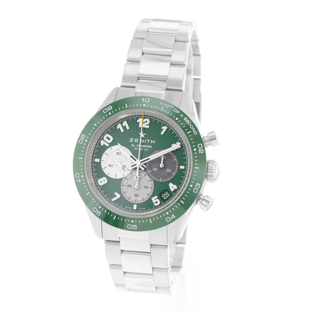 Zenith Chronomaster Sport 03.3117.3600/56.M3100 Green Dial 41