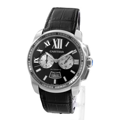 Cartier Calibre de Cartier W7100060 3578 Black Dial 42