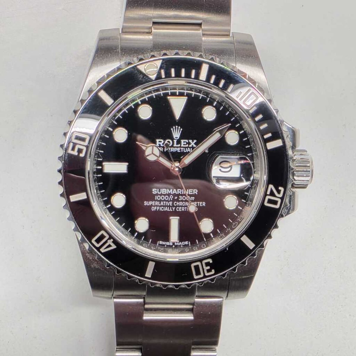 Rolex Submariner Date 116610 NA Dial 40