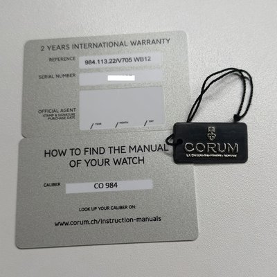 Corum Admiral Legend