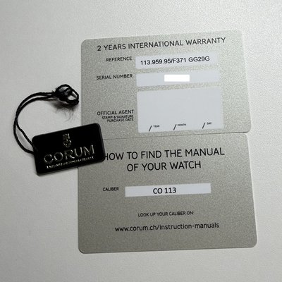Corum Round GDB 113.959.95/F371 GG29G NA Dial 43